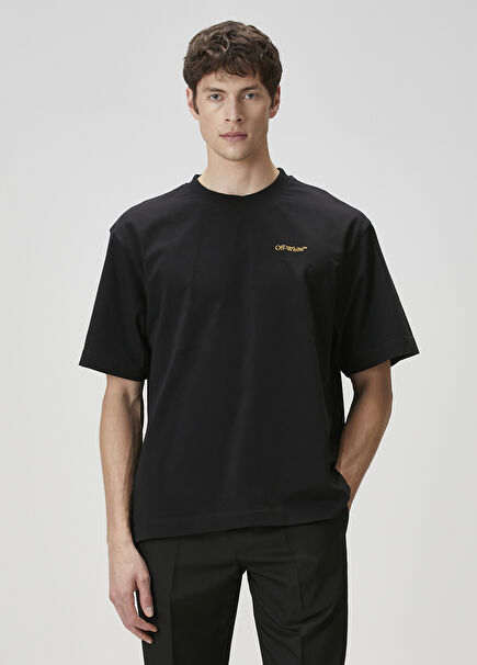 Black Logo Printed T-Shirt