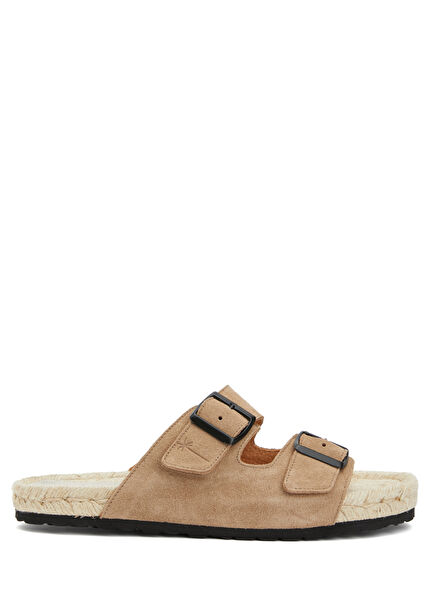 Hamptons Mink Men's Leather Slippers