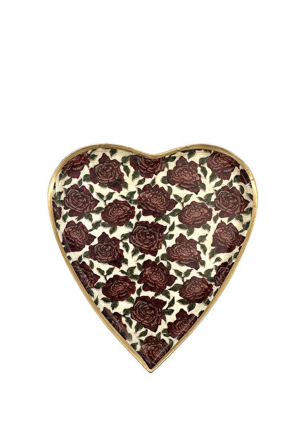Coeur Rose Decorative Plate