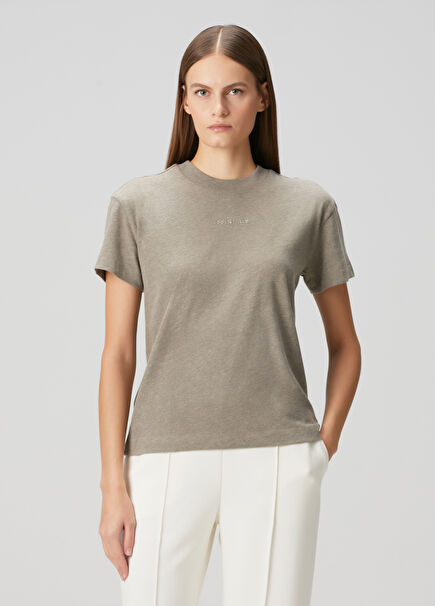 Classic Fit Taupe T-Shirt