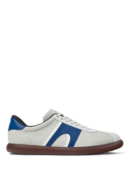 Pelotas Soller Gri Nubuk Deri Erkek Sneaker K100937-028