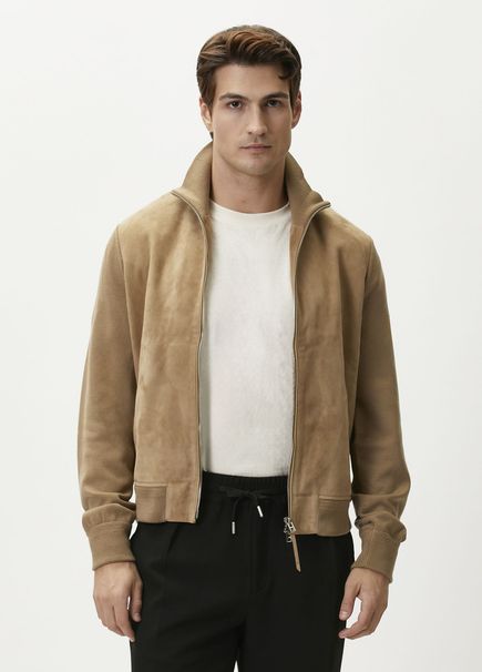 Taupe Süet Ceket