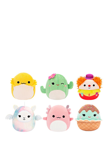 Micromallows 6'lı Figür Peluş Oyuncak 6,5 cm