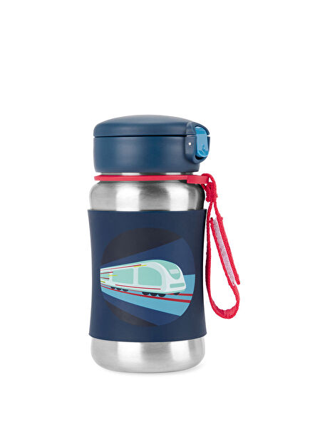 Spark Style Tren Çelik Pipetli Erkek Çocuk Suluk