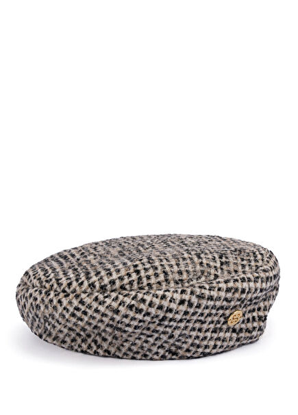 New Yorker On Vacation Yünlü Beret Şapka