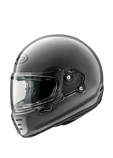 Concept-XE Modern Grey Closed Motorcycle Helmet
