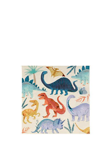 Dinosaur 16-Pack Large Paper Napkins