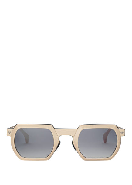 The Tracker Bej Titanyum Unisex Güneş Gözlüğü