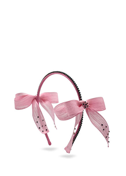 Alice Maxi Glam Pembe Kız Çocuk Taç