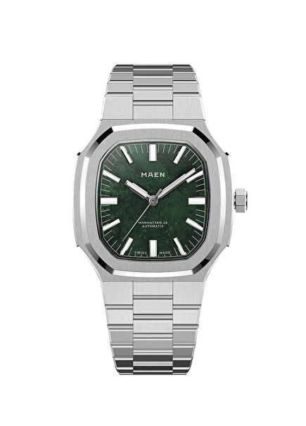 Manhattan 40 MSD.01 Gümüş Çelik Erkek Kol Saati