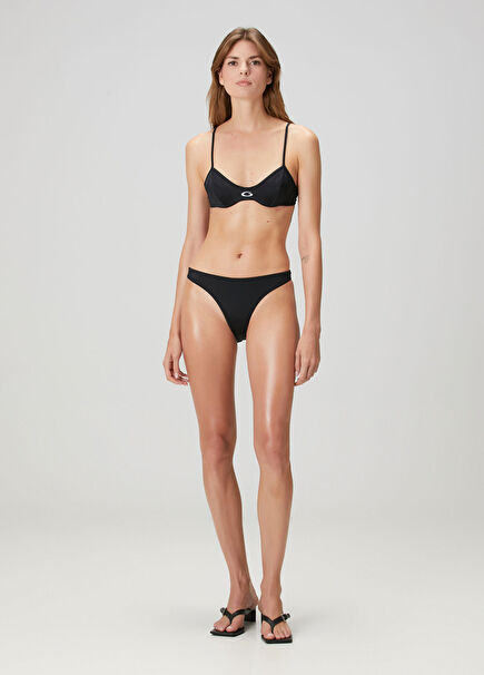 Siyah Üçgen Bikini Takımı