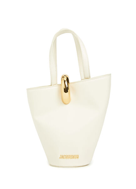 The Small Bambola White Women's Leather Bag