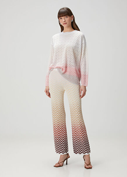 Degrade Desenli Pantolon