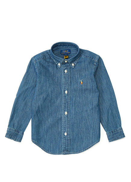 Mavi Çocuk Denim Gömlek