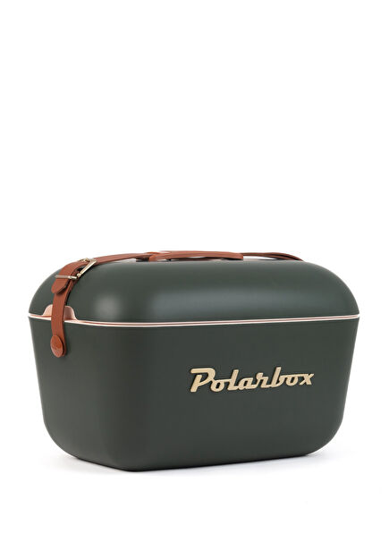 Green Forest Gold Deri Kayışlı Soğuk ve Sıcak Tutucu Termal Çanta 12 Lt