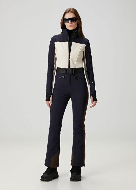 Lacivert Krem Kayak Tulumu