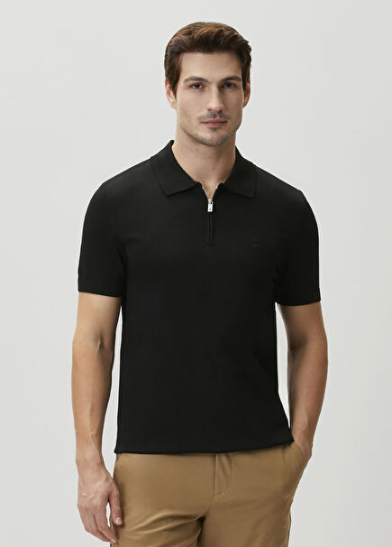 Siyah Polo Triko