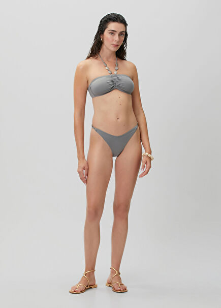 Margaux Gri Bikini Altı