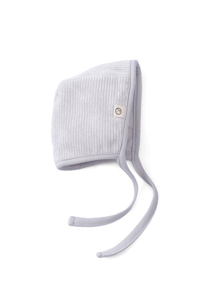 Gri Fitilli Kadife Unisex Bebek İngiliz Şapka