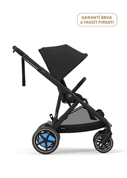 e-Gazelle S Black Electric Stroller