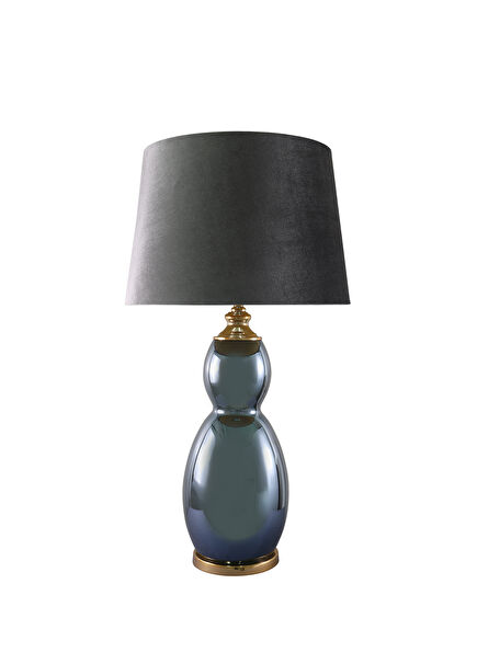 Luna Anthracite Glass Lampshade