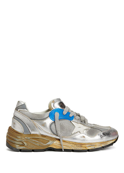 Dad-Star Silver Kadın Deri Sneaker