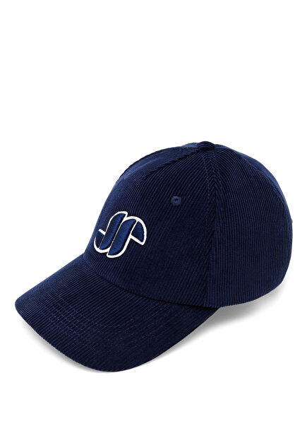 Navy Blue Velvet Boys' Hat