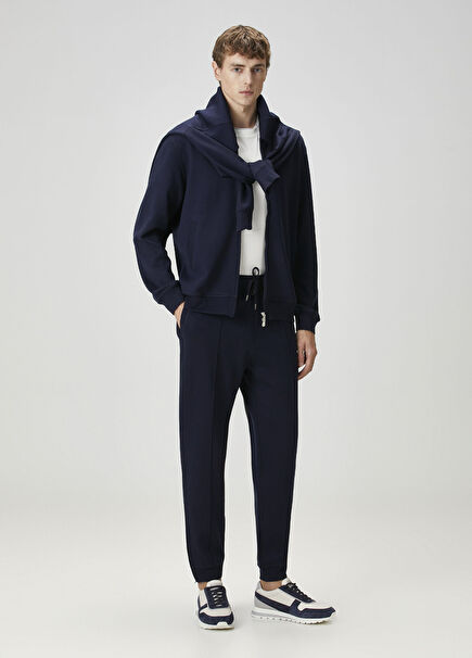 Navy Blue Jogger Tracksuit