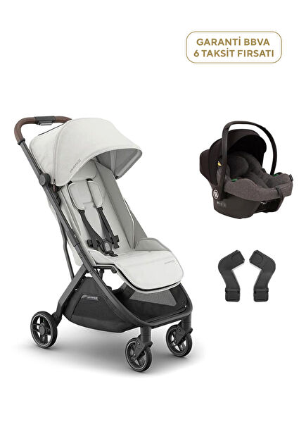 Minu V3 Cosmo Savannah Grey Seyahat Sistem Bebek Arabası