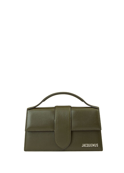 Le Grand Bambino Dark Khaki Women's Leather Bag