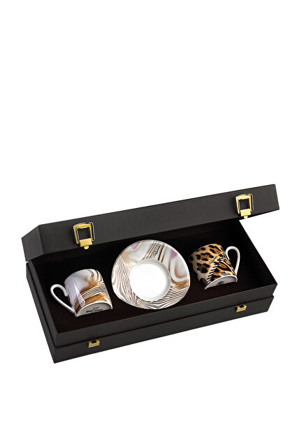 Africa Porselen 2 Kişilik Türk Kahvesi Fincan Takımı