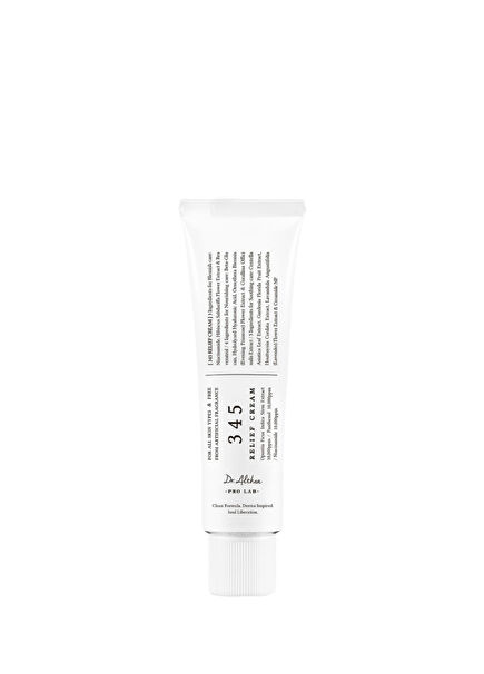 345 Relief Cream Akne Sonrası Bakım Yapan Besleyici ve Nemlendirici Resveratrollü Yüz Kremi 50 ml
