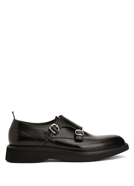 Dark Brown Men's Leather Shoes