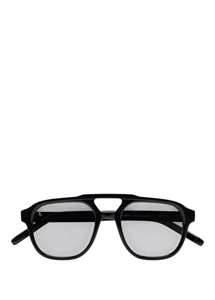 Remis Siyah Asetat Unisex Güneş Gözlüğü