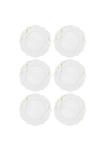 Splash 6-piece Porcelain Serving Plate 27 cm
