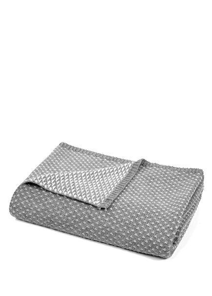 Lara Gray Acrylic Single Blanket 130 x 170 cm
