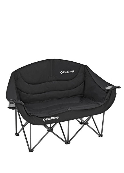 Loveseat Double Black Çift Kişilik Katlanır Kamp Sandalyesi 