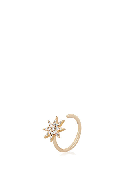 Star Light Diamond Women's Gold Ring