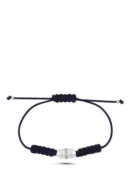 Bullet Thread Men's Gold Bracelet with Diamonds