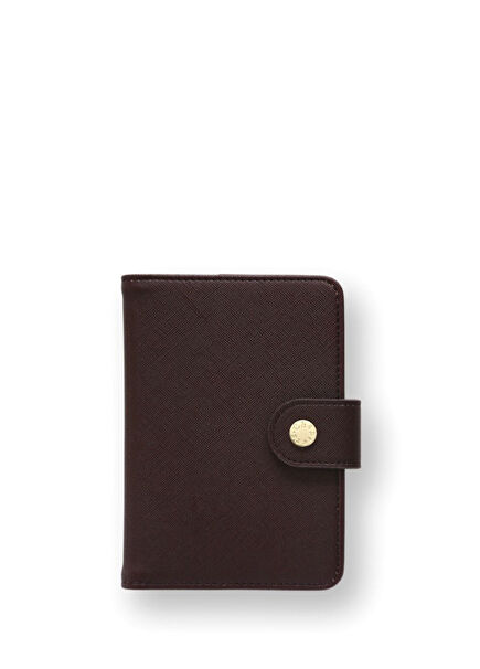 Pocket Merlot Leather Planner