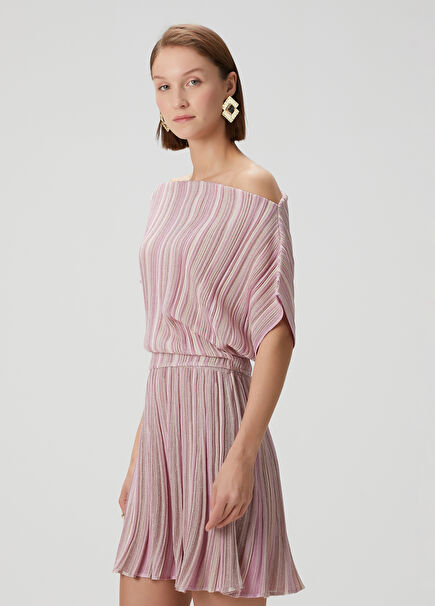 Pink Striped Sweater