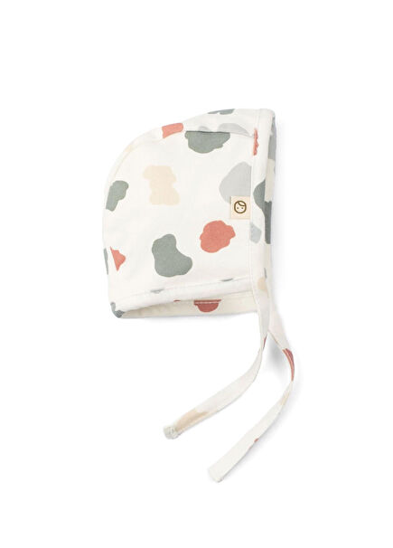 Animal Desenli Organik Pamuk Unisex Bebek İngiliz Şapka