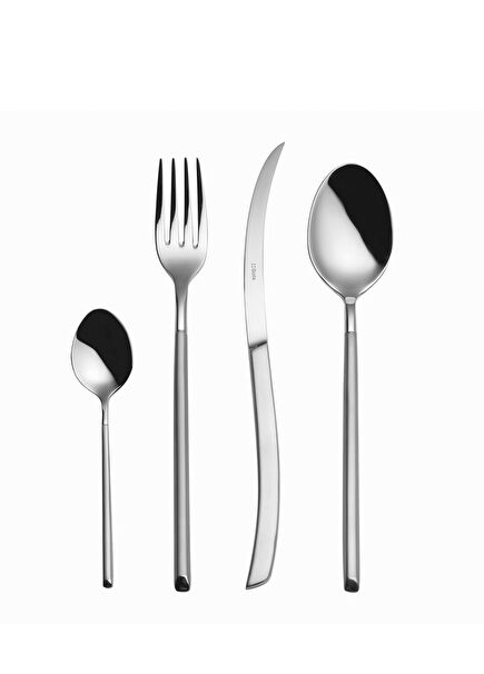 Avantgarde Kromnikel Paslanmaz Çelik Çatal Kaşık Bıçak Seti