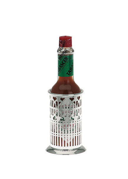 Silver Plated Tabasco Stand