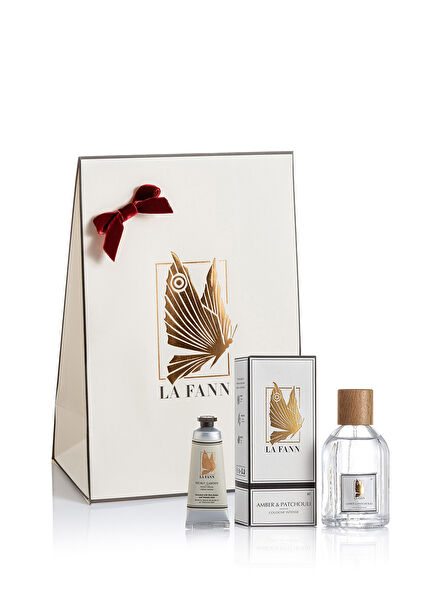 Amber & Patchouli Kolonya 100 ml & Secret Garden El Kremi 30 ml 2'li Set