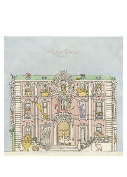 Figür Desenli 100x100 cm Bebek Battaniyesi