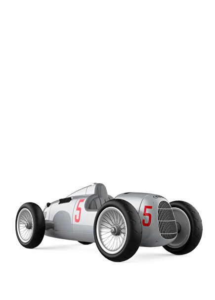 Racing Union Type C Silver Toy Car