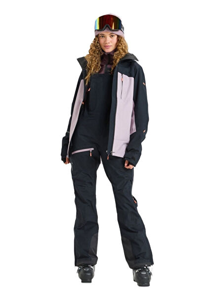 Gore-Tex Lunalite3l Siyah Kadın Snowboard Pantolonu