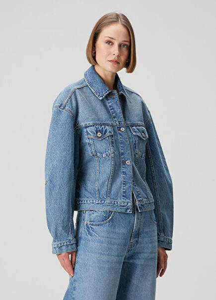 De-Nîmes Blue Denim Jacket