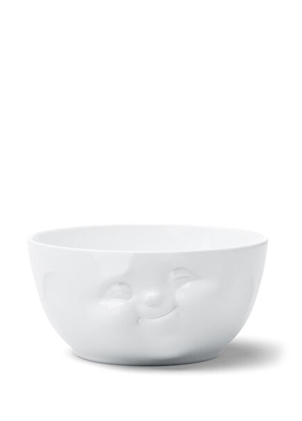 Munching Beyaz Porselen Kase 22 cm